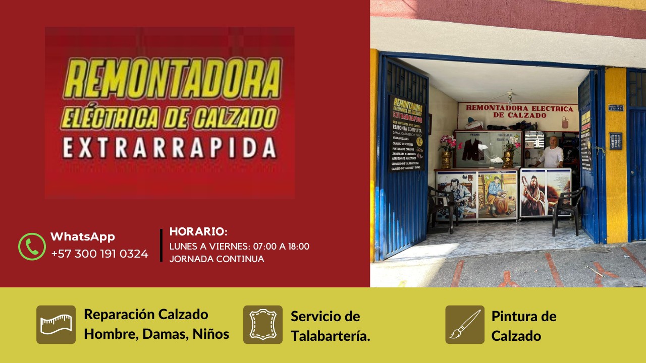 REMONTADORA ELÉCTRICA DE CALZADO EXTRARRAPIDA